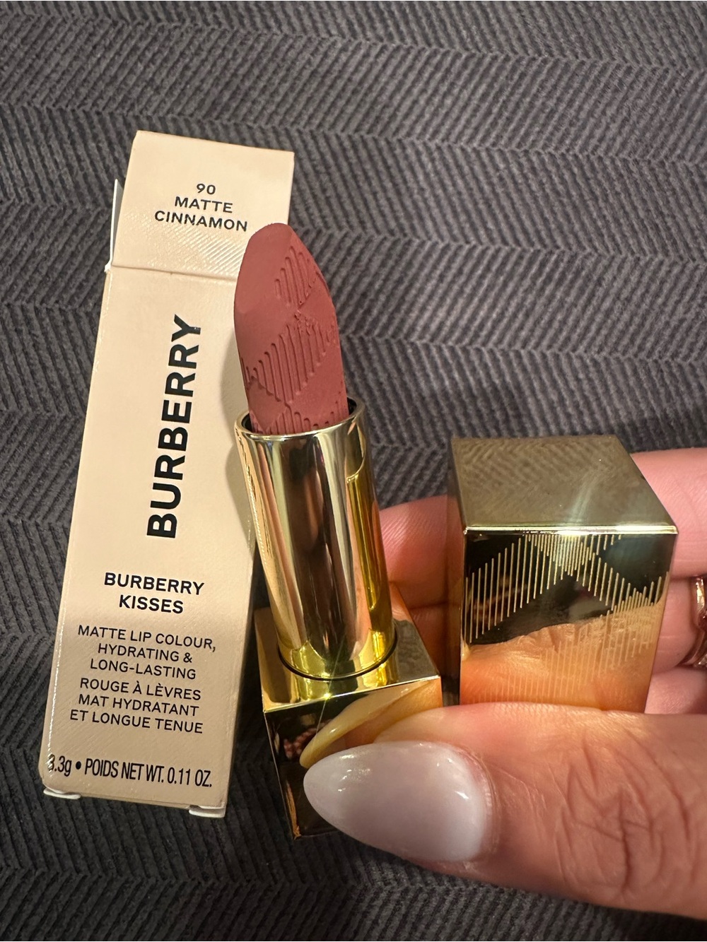 Lipstick in packaging